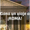 Logo Sorteo viaje a Roma